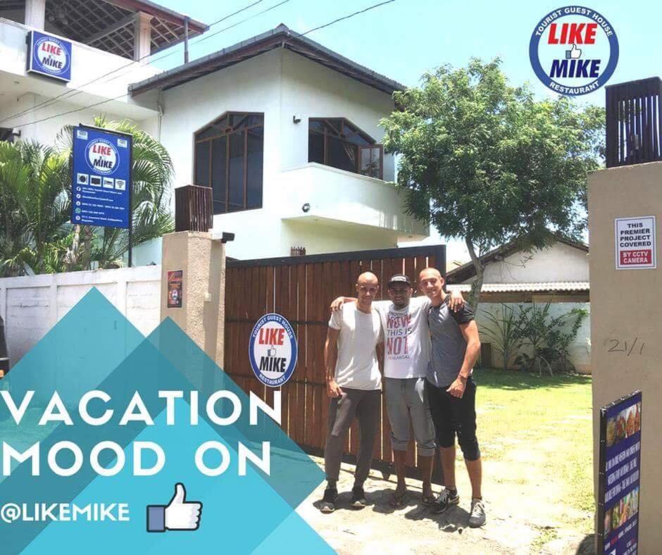 Like Mike Tourist Guest House & Restaurant Negombo Exterior photo