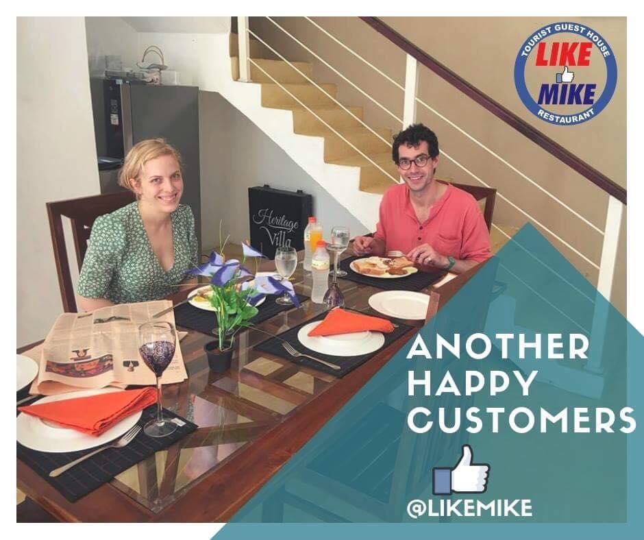 Like Mike Tourist Guest House & Restaurant Negombo Exterior photo